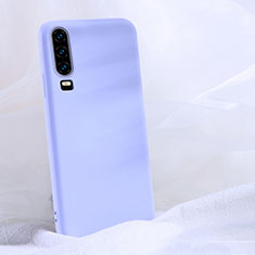 Coque Ultra Fine Silicone Souple 360 Degres Housse Etui C06 pour Huawei P30 Violet