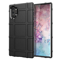 Coque Ultra Fine Silicone Souple 360 Degres Housse Etui C06 pour Samsung Galaxy Note 10 Plus 5G Noir