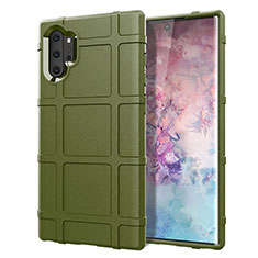 Coque Ultra Fine Silicone Souple 360 Degres Housse Etui C06 pour Samsung Galaxy Note 10 Plus Vert