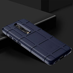 Coque Ultra Fine Silicone Souple 360 Degres Housse Etui C06 pour Xiaomi Mi 9T Pro Bleu