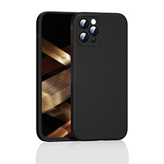 Coque Ultra Fine Silicone Souple 360 Degres Housse Etui G01 pour Apple iPhone 14 Pro Max Noir