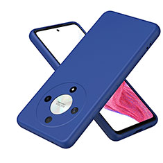 Coque Ultra Fine Silicone Souple 360 Degres Housse Etui H01P pour Huawei Honor Magic6 Lite 5G Bleu