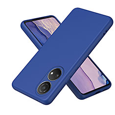 Coque Ultra Fine Silicone Souple 360 Degres Housse Etui H01P pour Huawei Honor X7 Bleu