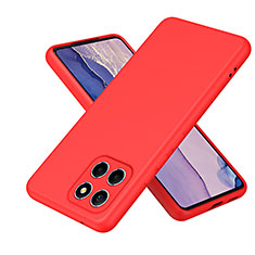 Coque Ultra Fine Silicone Souple 360 Degres Housse Etui H01P pour Huawei Honor X8a 4G Rouge