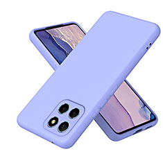 Coque Ultra Fine Silicone Souple 360 Degres Housse Etui H01P pour Huawei Honor X8a 4G Violet