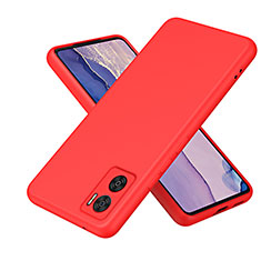 Coque Ultra Fine Silicone Souple 360 Degres Housse Etui H01P pour Motorola Moto E22 Rouge