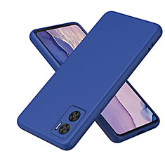 Coque Ultra Fine Silicone Souple 360 Degres Housse Etui H01P pour Motorola Moto E22i Bleu