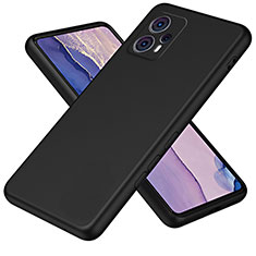 Coque Ultra Fine Silicone Souple 360 Degres Housse Etui H01P pour Motorola Moto G13 Noir