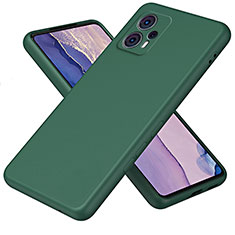 Coque Ultra Fine Silicone Souple 360 Degres Housse Etui H01P pour Motorola Moto G13 Vert