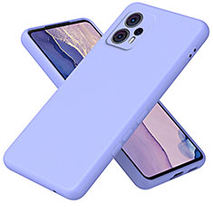 Coque Ultra Fine Silicone Souple 360 Degres Housse Etui H01P pour Motorola Moto G23 Violet