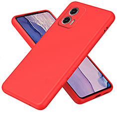 Coque Ultra Fine Silicone Souple 360 Degres Housse Etui H01P pour Motorola Moto G73 5G Rouge