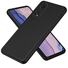 Coque Ultra Fine Silicone Souple 360 Degres Housse Etui H01P pour Oppo Reno8 T 4G Noir