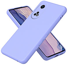 Coque Ultra Fine Silicone Souple 360 Degres Housse Etui H01P pour Oppo Reno8 T 4G Violet