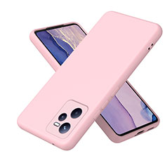 Coque Ultra Fine Silicone Souple 360 Degres Housse Etui H01P pour Realme C35 Or Rose