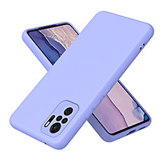 Coque Ultra Fine Silicone Souple 360 Degres Housse Etui H01P pour Xiaomi Poco M5S Violet