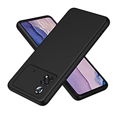 Coque Ultra Fine Silicone Souple 360 Degres Housse Etui H01P pour Xiaomi Poco X4 Pro 5G Noir