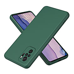 Coque Ultra Fine Silicone Souple 360 Degres Housse Etui H01P pour Xiaomi Redmi Note 10 4G Vert