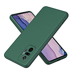 Coque Ultra Fine Silicone Souple 360 Degres Housse Etui H01P pour Xiaomi Redmi Note 10 Pro 4G Vert