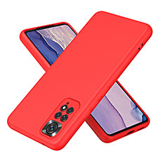 Coque Ultra Fine Silicone Souple 360 Degres Housse Etui H01P pour Xiaomi Redmi Note 11 4G (2022) Rouge