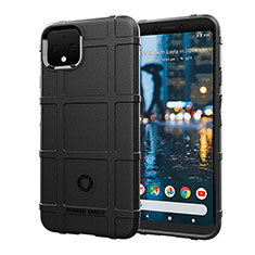 Coque Ultra Fine Silicone Souple 360 Degres Housse Etui J01S pour Google Pixel 4 XL Noir