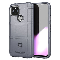 Coque Ultra Fine Silicone Souple 360 Degres Housse Etui J01S pour Google Pixel 4a 5G Gris