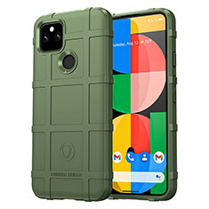 Coque Ultra Fine Silicone Souple 360 Degres Housse Etui J01S pour Google Pixel 5a 5G Vert