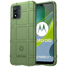 Coque Ultra Fine Silicone Souple 360 Degres Housse Etui J01S pour Motorola Moto E13 Vert