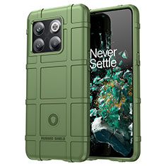 Coque Ultra Fine Silicone Souple 360 Degres Housse Etui J01S pour OnePlus 10T 5G Vert