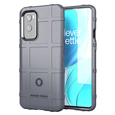 Coque Ultra Fine Silicone Souple 360 Degres Housse Etui J01S pour OnePlus 9 5G Gris