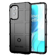 Coque Ultra Fine Silicone Souple 360 Degres Housse Etui J01S pour OnePlus 9 5G Noir