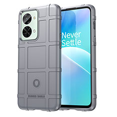 Coque Ultra Fine Silicone Souple 360 Degres Housse Etui J01S pour OnePlus Nord 2T 5G Gris