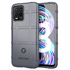 Coque Ultra Fine Silicone Souple 360 Degres Housse Etui J01S pour Realme 8 4G Gris