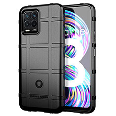 Coque Ultra Fine Silicone Souple 360 Degres Housse Etui J01S pour Realme 8 4G Noir