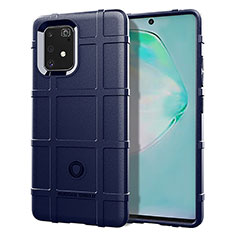 Coque Ultra Fine Silicone Souple 360 Degres Housse Etui J01S pour Samsung Galaxy S10 Lite Bleu