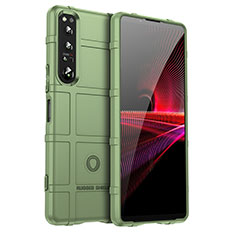 Coque Ultra Fine Silicone Souple 360 Degres Housse Etui J01S pour Sony Xperia 1 IV SO-51C Vert