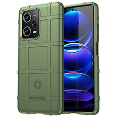 Coque Ultra Fine Silicone Souple 360 Degres Housse Etui J01S pour Xiaomi Poco X5 5G Vert