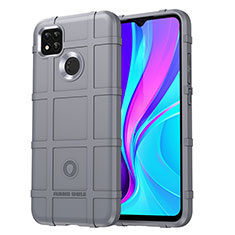 Coque Ultra Fine Silicone Souple 360 Degres Housse Etui J01S pour Xiaomi Redmi 9 Activ Gris