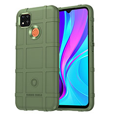 Coque Ultra Fine Silicone Souple 360 Degres Housse Etui J01S pour Xiaomi Redmi 9 Activ Vert