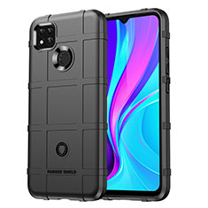 Coque Ultra Fine Silicone Souple 360 Degres Housse Etui J01S pour Xiaomi Redmi 9 India Noir