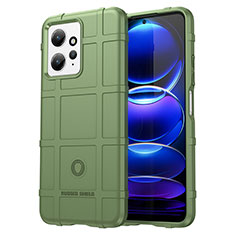 Coque Ultra Fine Silicone Souple 360 Degres Housse Etui J01S pour Xiaomi Redmi Note 12 4G Vert