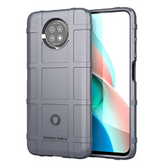 Coque Ultra Fine Silicone Souple 360 Degres Housse Etui J01S pour Xiaomi Redmi Note 9 5G Gris