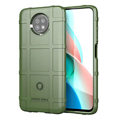 Coque Ultra Fine Silicone Souple 360 Degres Housse Etui J01S pour Xiaomi Redmi Note 9 5G Vert