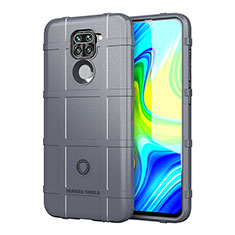 Coque Ultra Fine Silicone Souple 360 Degres Housse Etui J01S pour Xiaomi Redmi Note 9 Gris