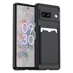 Coque Ultra Fine Silicone Souple 360 Degres Housse Etui J02S pour Google Pixel 7 5G Noir