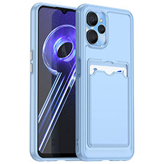 Coque Ultra Fine Silicone Souple 360 Degres Housse Etui J02S pour Realme 10T 5G Bleu Ciel