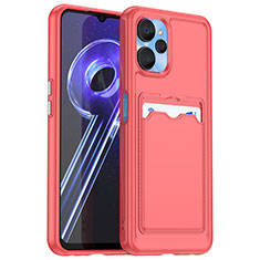 Coque Ultra Fine Silicone Souple 360 Degres Housse Etui J02S pour Realme 9i 5G Rouge