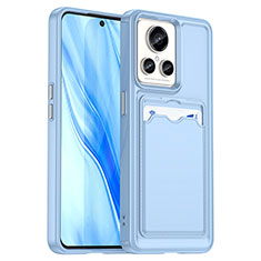 Coque Ultra Fine Silicone Souple 360 Degres Housse Etui J02S pour Realme GT2 Master Explorer Bleu