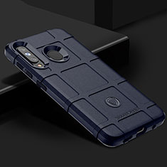 Coque Ultra Fine Silicone Souple 360 Degres Housse Etui J02S pour Samsung Galaxy M40 Bleu