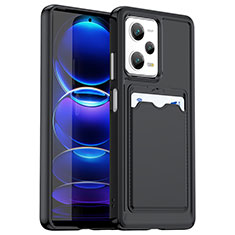 Coque Ultra Fine Silicone Souple 360 Degres Housse Etui J02S pour Xiaomi Poco X5 5G Noir