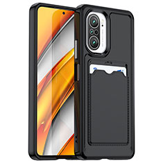 Coque Ultra Fine Silicone Souple 360 Degres Housse Etui J02S pour Xiaomi Redmi K40 Pro 5G Noir